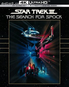 Star Trek III: The Search for Spock [4K Ultra HD + Blu-ray] Cover