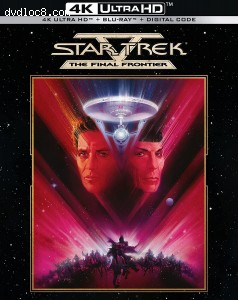 Cover Image for 'Star Trek V: The Final Frontier [4K Ultra HD + Blu-ray]'