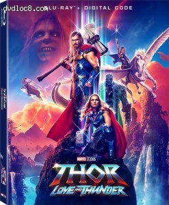 Thor: Love and Thunder [Blu-ray + Digital] Cover