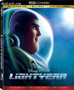 Cover Image for 'Lightyear [4K Ultra HD + Blu-ray + Digital]'
