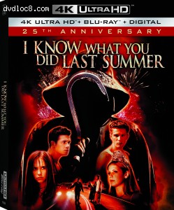 Cover Image for 'I Know What You Did Last Summer (25th Anniversary Edition) [4K Ultra HD + Blu-ray + Digital]'