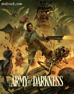 Cover Image for 'Army of Darkness (SteelBook, Collector's Edition) [4K Ultra HD + Blu-ray]'