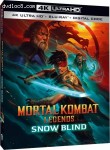 Cover Image for 'Mortal Kombat Legends: Snow Blind [4K Ultra HD + Blu-ray + Digital]'
