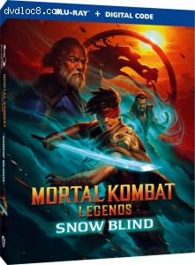 Cover Image for 'Mortal Kombat Legends: Snow Blind [Blu-ray + Digital]'
