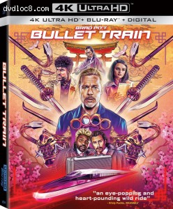 Bullet Train (Wal-Mart Exclusive) [4K Ultra HD + Blu-ray + Digital] Cover