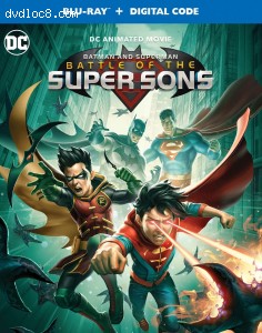 Batman and Superman: Battle of the Super Sons [Blu-ray + Digital] Cover