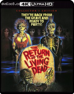 Cover Image for 'Return of the Living Dead, The (Collector’s Edition) [4K Ultra HD + Blu-ray]'