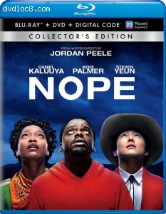 Nope [Blu-ray + DVD + Digital] Cover