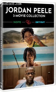Jordan Peele 3-Movie Collection: Nope / Us / Get Out Cover