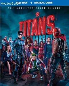 Titans: The Complete Third Season [Blu-ray + Digital] Cover