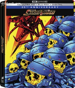 Starship Troopers (25th Anniversary SteelBook) [4K Ultra HD + Blu-ray + Digital] Cover