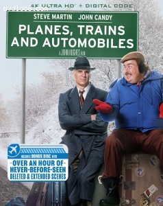 Cover Image for 'Planes, Trains, Automobiles [4K Ultra HD + Digital]'
