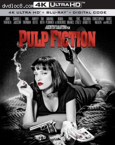 Pulp Fiction [4K Ultra HD + Blu-ray + Digital] Cover