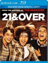 21 &amp; Over (Blu-Ray + DVD + Digital) Cover