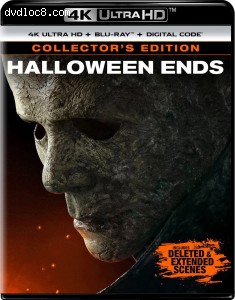 Cover Image for 'Halloween Ends [4K Ultra HD + Blu-ray + Digital]'