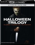 Cover Image for 'Halloween Trilogy (Halloween / Halloween Kills / Halloween Ends) [4K Ultra HD + Digital]'