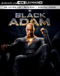 Cover Image for 'Black Adam [4K Ultra HD + Blu-ray + Digital]'
