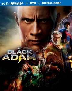 Cover Image for 'Black Adam [Blu-ray + DVD + Digital]'