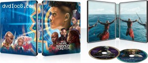 Black Panther: Wakanda Forever (Best Buy Exclusive SteelBook - Wakanda)  [4K Ultra HD + Blu-ray + Digital] Cover