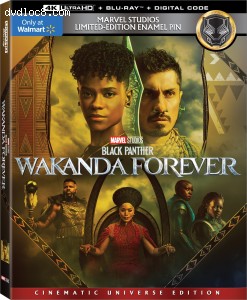 Black Panther: Wakanda Forever (Wal-Mart Exclusive)  [4K Ultra HD + Blu-ray + Digital] Cover