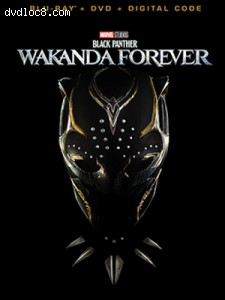 Black Panther: Wakanda Forever (Disney Movie Club Exclusive) [Blu-ray + DVD + Digital] Cover