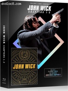 John Wick 1-3 (Wal-Mart Exclusive) [Blu-ray + DVD + Digital] Cover