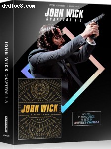 John Wick 1-3 (Wal-Mart Exclusive) [4K Ultra HD + Blu-ray + Digital] Cover