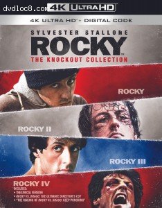 Cover Image for 'Rocky: The Knockout Collection [4K Ultra HD]'