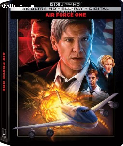 Air Force One (SteelBook) [4K Ultra HD + Blu-ray + Digital] Cover