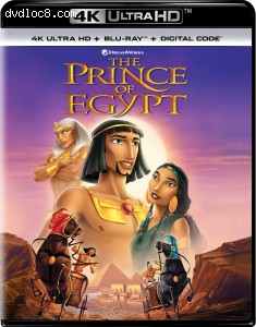 Cover Image for 'Prince of Egypt, The [4K Ultra HD + Blu-ray + Digital]'