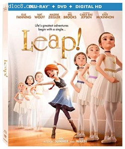 Leap! (Blu-Ray + DVD + Digital) Cover