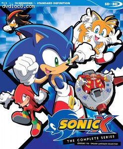 Sonic X: The Complete Series (Blu-Ray) Cover