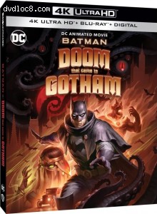 Cover Image for 'Batman: The Doom That Came to Gotham [4K Ultra HD + Blu-ray + Digital]'