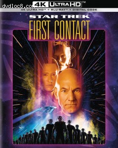 Cover Image for 'Star Trek: First Contact [4K Ultra HD + Blu-ray + Digital]'