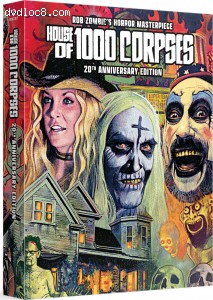 Cover Image for 'House of 1000 Corpses (20th Anniversary Edition) [Blu-ray + Digital]'