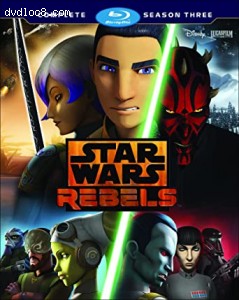 Star Wars Rebels: Complete Season 3 (Blu-Ray) Cover