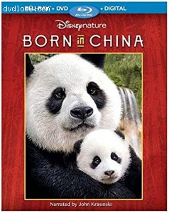 Disneynature: Born in China (Blu-Ray + DVD + Digital) Cover