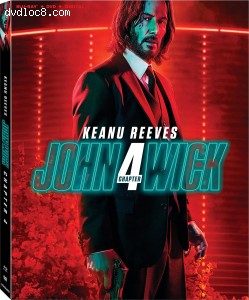 John Wick: Chapter 4 [Blu-ray + DVD + Digital] Cover