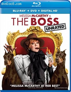 Boss, The (Blu-Ray + DVD + Digital) Cover