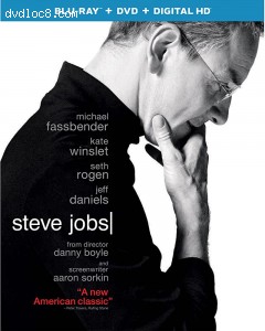 Steve Jobs (Blu-Ray + DVD + Digital) Cover