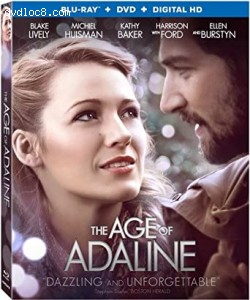 Age of Adaline, The (Blu-Ray + DVD + Digital) Cover