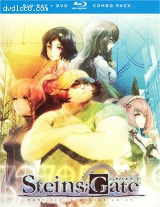 Steinsgate: The Complete Series - Part Two (Blu-ray + DVD Combo) Cover