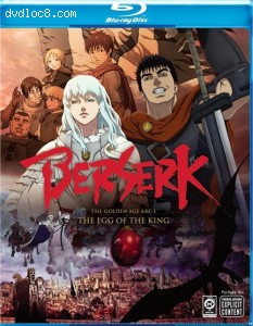 Berserk: The Golden Age Arc 1 - The Egg Of The King [Blu-ray] Cover