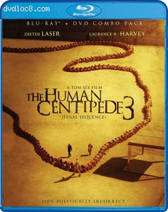 Human Centipede 3: Final Sequence (Blu-Ray + DVD) Cover