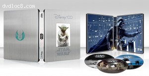 Star Wars: Episode V - The Empire Strikes Back (Best Buy Disney 100 Exclusive SteelBook) [4K Ultra HD + Blu-ray] Cover