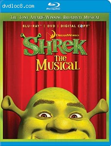Shrek the Musical (Blu-Ray + DVD + Digital) Cover