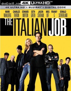 Cover Image for 'Italian Job, The [4K Ultra HD + Blu-ray + Digital]'