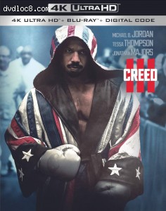 Cover Image for 'Creed III [4K Ultra HD + Blu-ray + Digital]'