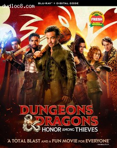 Dungeons &amp; Dragons: Honor Among Thieves [Blu-ray + Digital] Cover