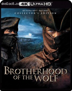 Cover Image for 'Brotherhood of the Wolf (Collector's Edition) [4K Ultra HD + Blu-ray]'